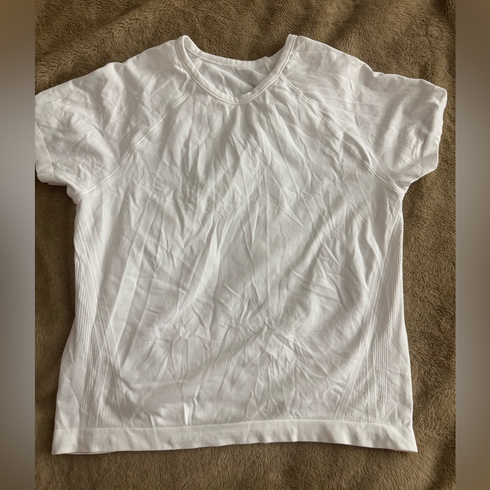 Athleta white tee